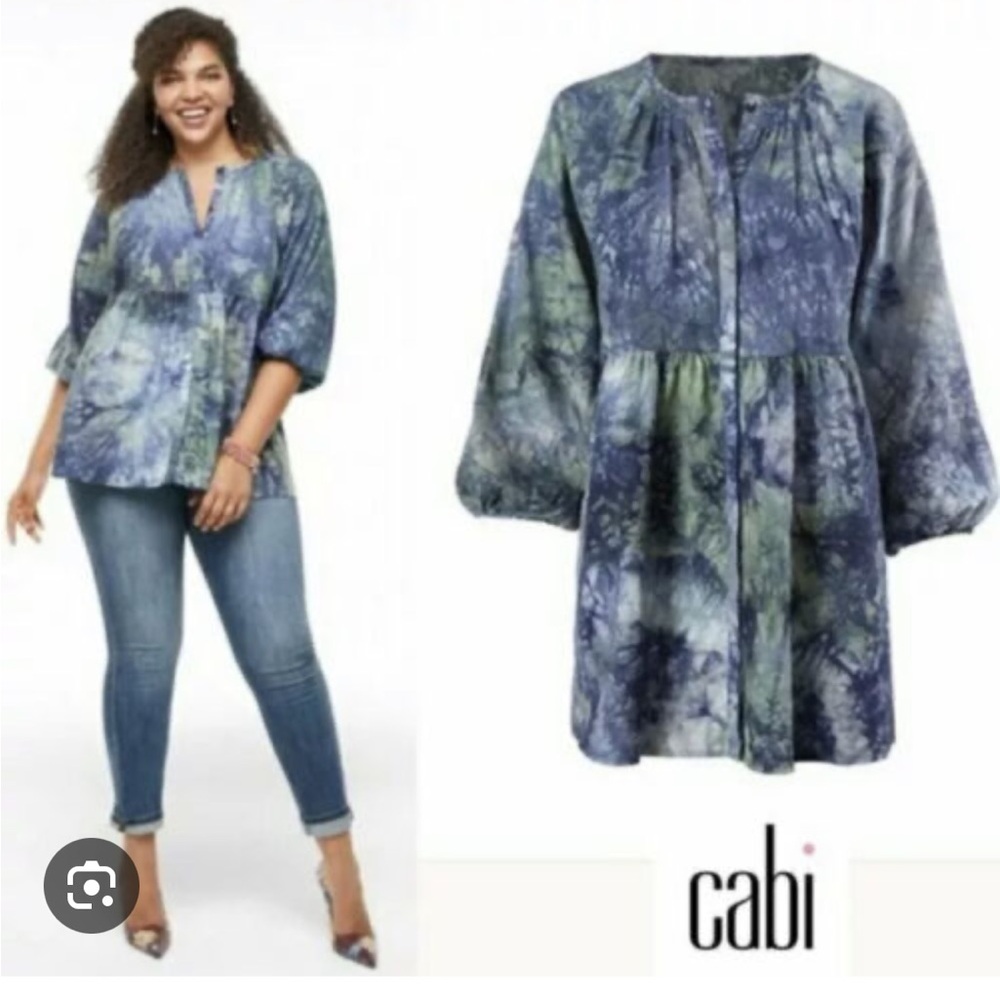 NWT Cabi #5714 Woodstock Top sz L